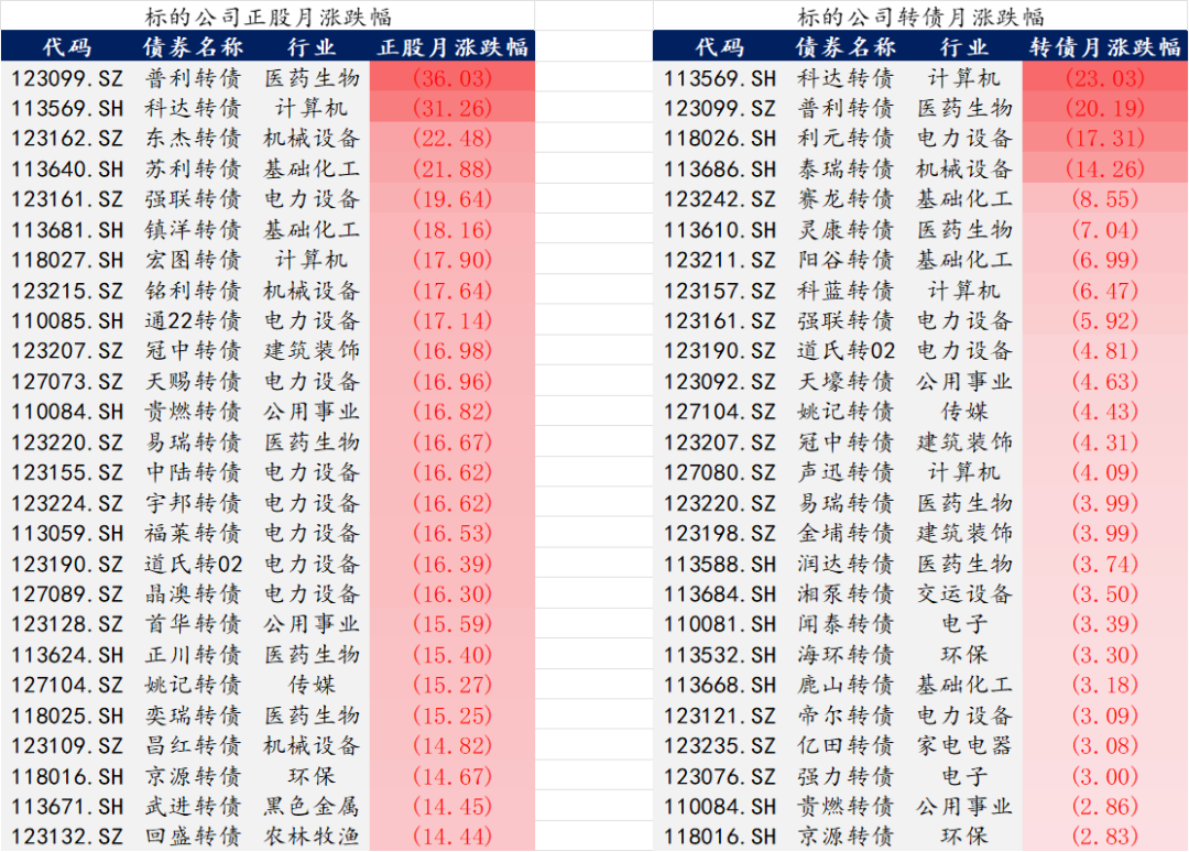 【华安固收】可转债月度数据库来袭，欢迎订阅！-第7张图片