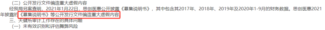 监管出手！涉思创医惠业绩造假，天健会计师事务所“栽了”！-第2张图片