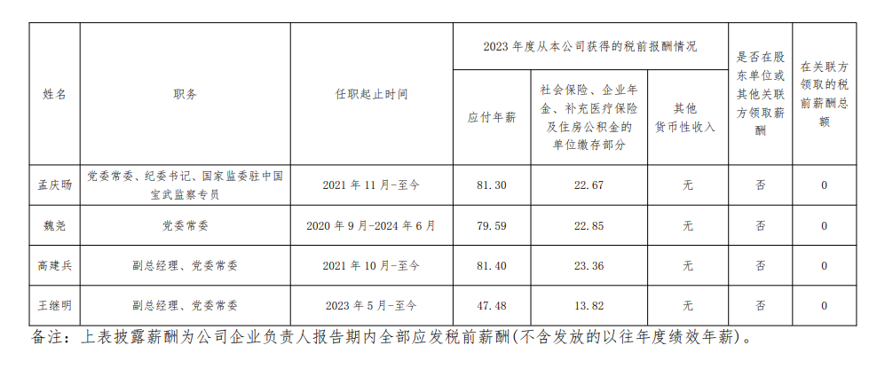 央企一把手年薪有多少？最高应付年薪96.08万，2023年度中央企业负责人薪酬披露来了！-第38张图片