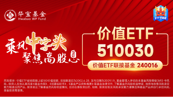 外资巨头密集上调评级！高股息顽强护盘，价值ETF（510030）一度翻红！机构：短期回调或是布局机会-第3张图片