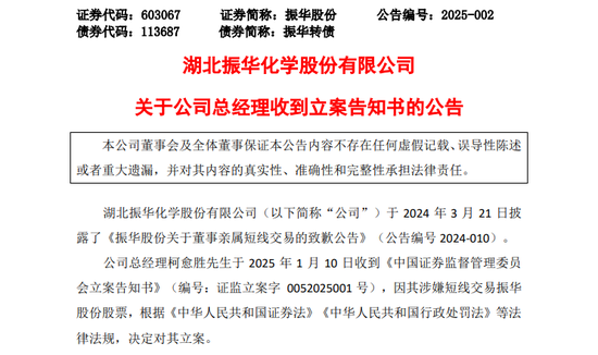 突发！又有A股公司总经理，被证监会立案！-第1张图片