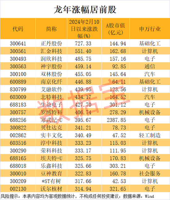 暴涨727%，龙年第一牛股出炉-第3张图片