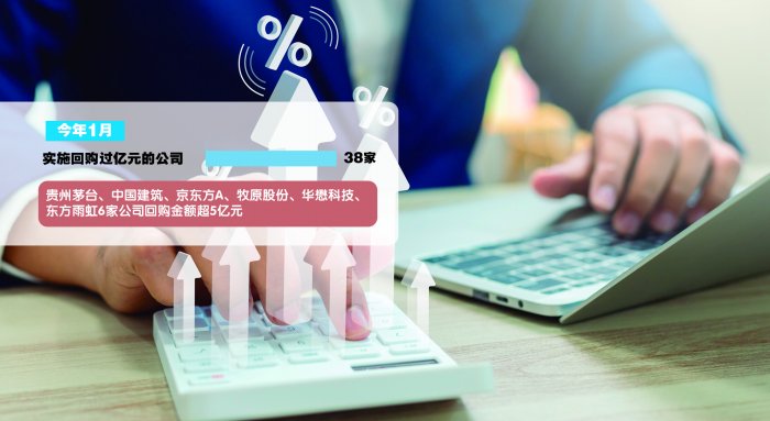 产业龙头领衔 专项贷款频现 2025年首月A股公司回购势头喜人-第1张图片