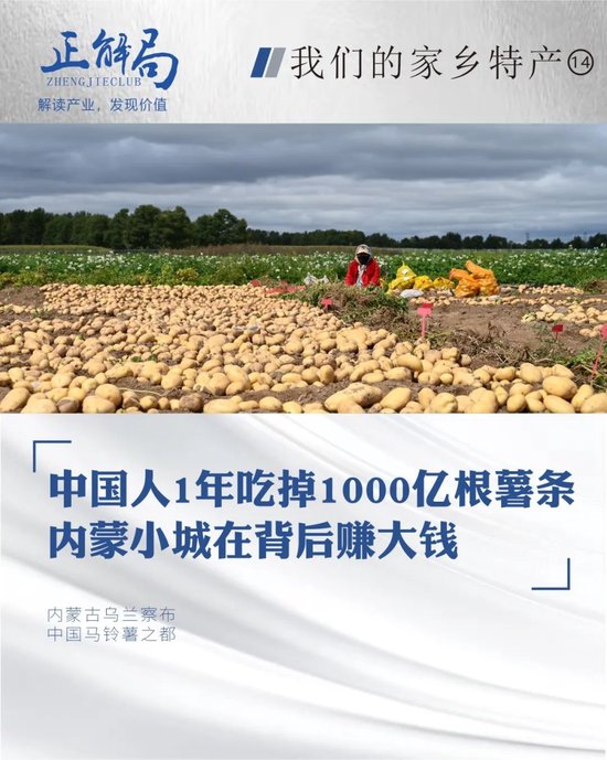 中国人1年吃掉1000亿根薯条，内蒙小城在背后赚大钱-第1张图片